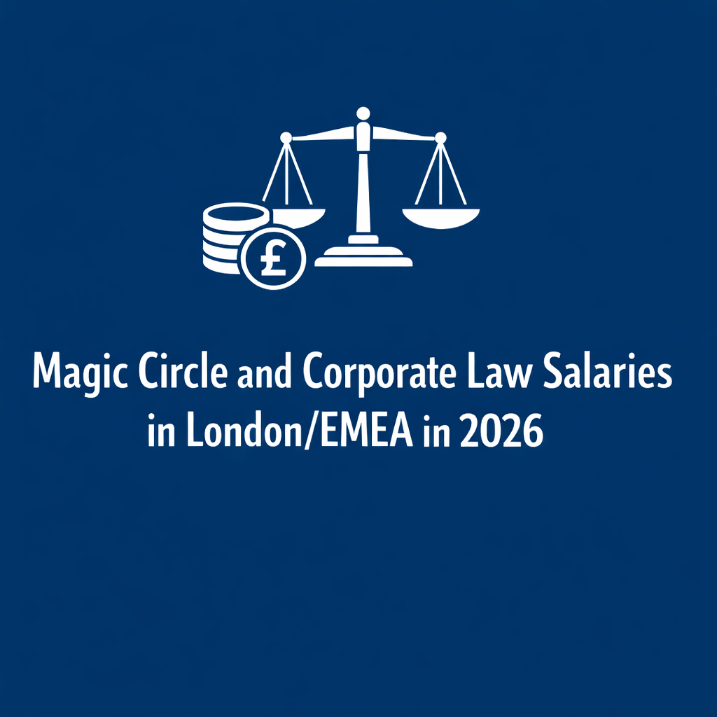 Magic Circle and Corporate Law Salaries in London/EMEA in 2026