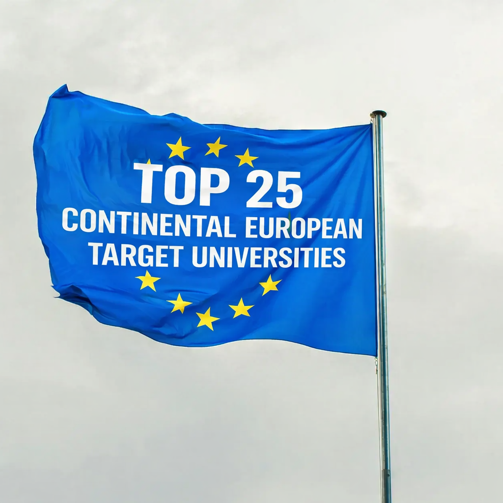 Top 25 Continental European Target Universities